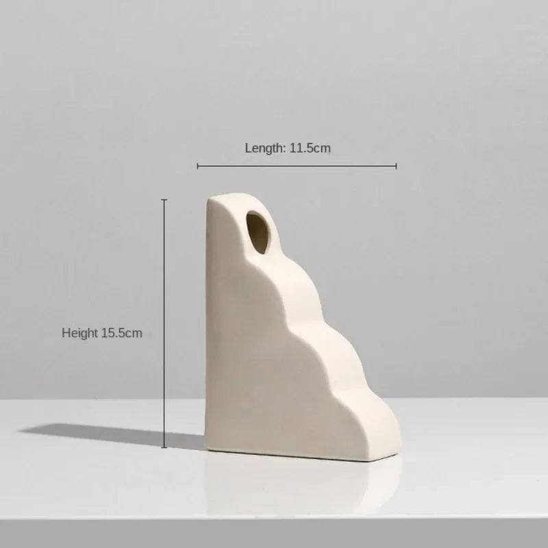 Modern Simple Ceramic Art Vase Dried | Vase | ceramic | Elegant Home Decor