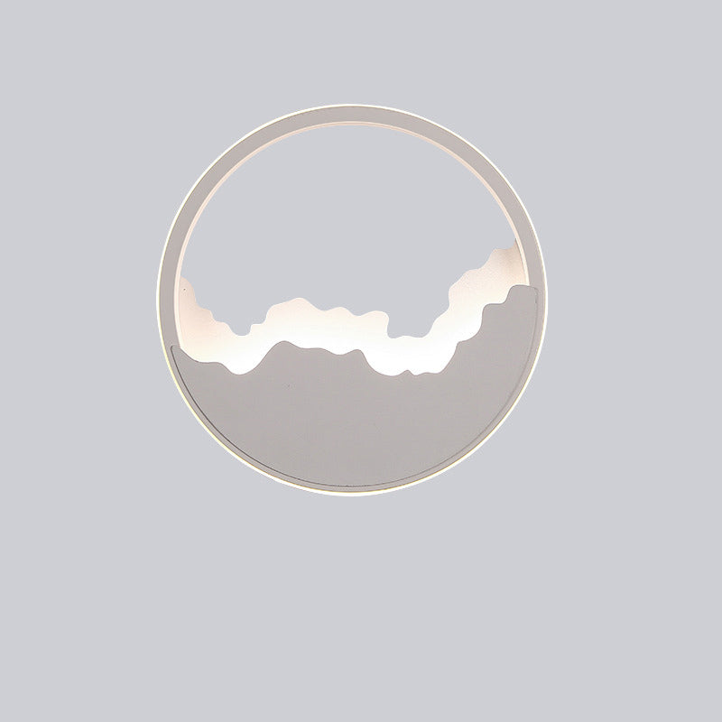 WaveGlow Oval wall lamp | Wall Lamp | Led | iron/metal | 110V - 120V - 220V - 240V | Elegant Wall Illumination