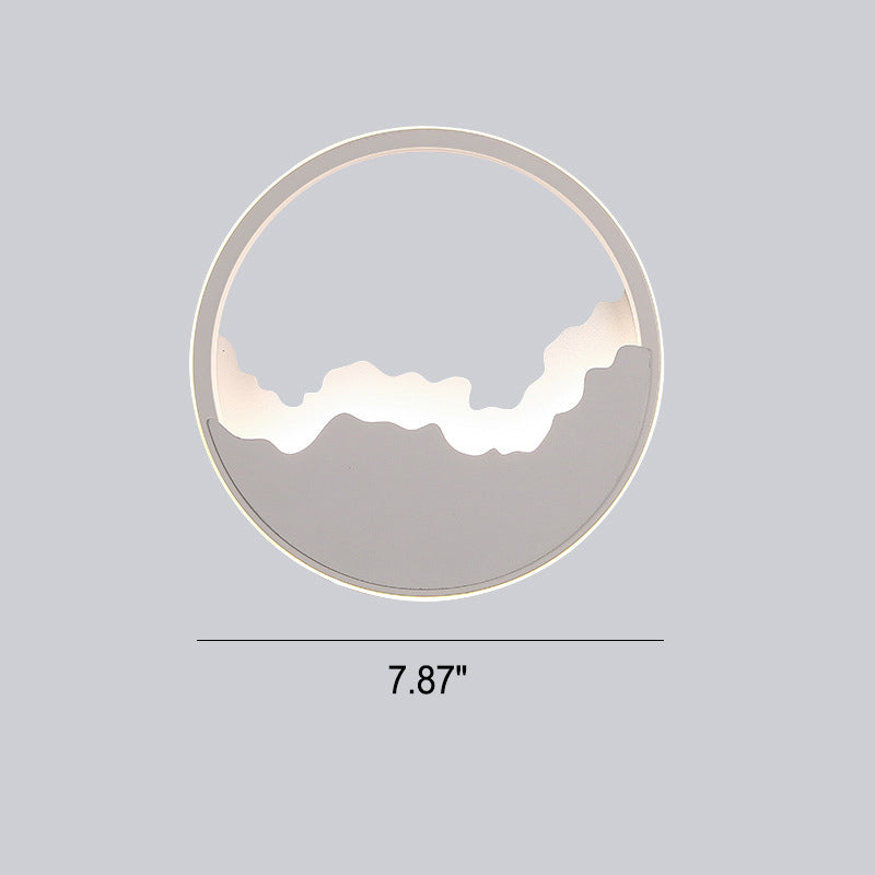 WaveGlow Oval wall lamp | Wall Lamp | Led | iron/metal | 110V - 120V - 220V - 240V | Elegant Wall Illumination