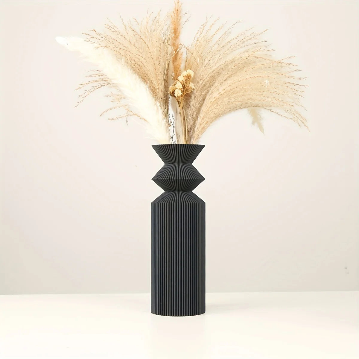 Nordic black plastic vase for home | Vase | plastic | Elegant Home Decor