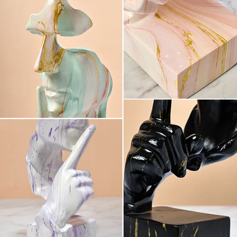 Image Silence | Decorative Item | Plastic | Elegant Home Decor