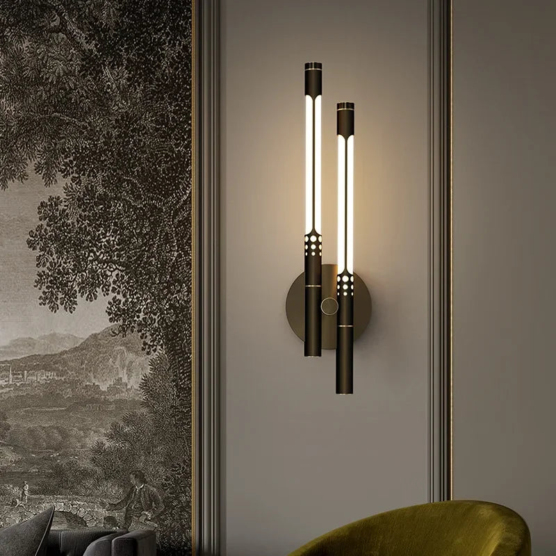 ModernLux Wall Lamp Luxury Indoor | Wall Lamp | Led | Warm white | Iron/Acrylic | 110V-220V | Elegant Wall Illumination