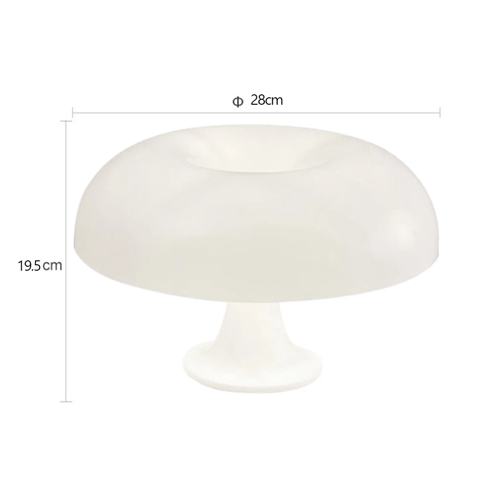 Classic Mushroom Table Lamp Modern | Wall Lamp | LED | Plastic | 5W | 5V | Elegant Wall Illumination