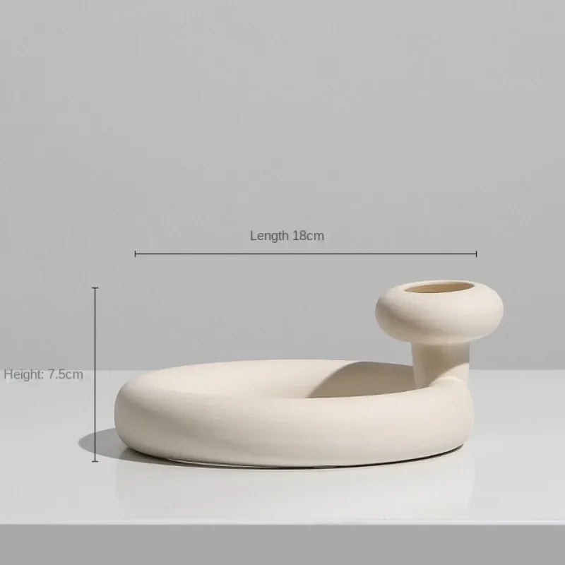 Modern Simple Ceramic Art Vase Dried | Vase | ceramic | Elegant Home Decor