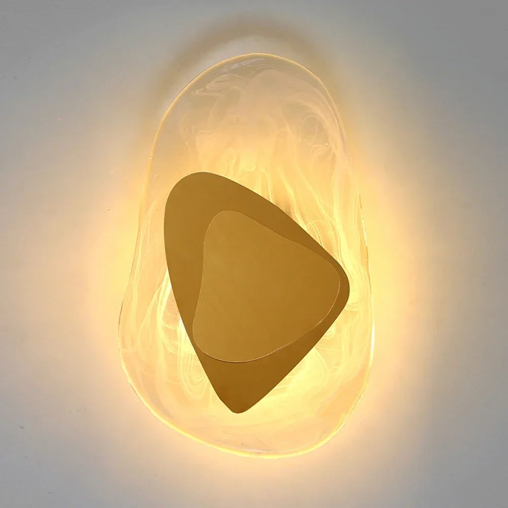 LuxeLicht Minimalist Wall Lamp | Wall Lamp | Led | glass/iron | 90V - 260V | Elegant Wall Illumination