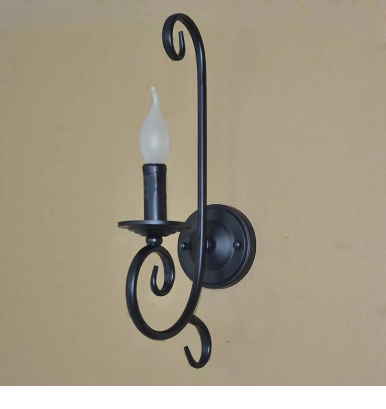 VintageGlow Industrial Wall Lamp Long | Wall Lamp | iron/metal | 110V - 240V | Elegant Wall Illumination