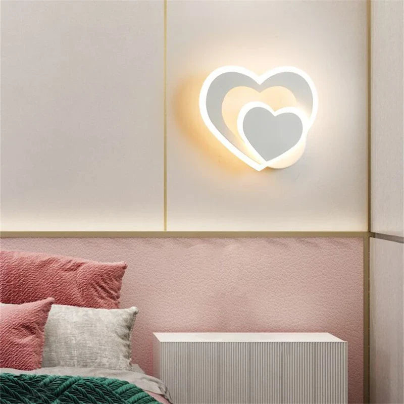 HeartWall Wall Lamp Creative Mood | Wall Lamp | Led | iron | 111V - 240V | Elegant Wall Illumination