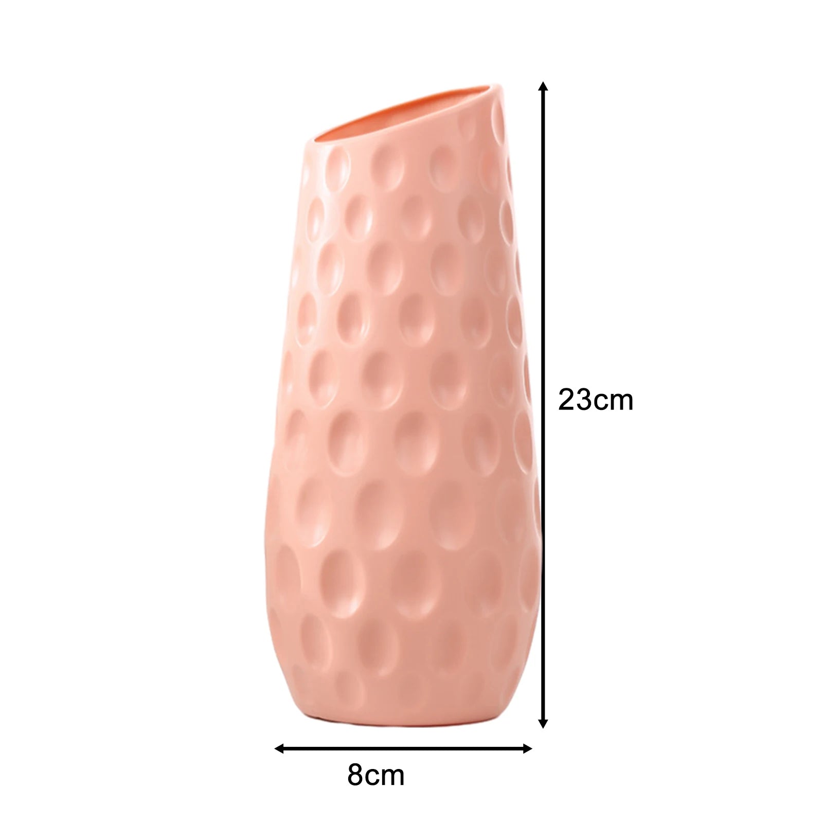 Modern Pink Bubbled Vase Modern Home | Vase | Elegant Home Decor