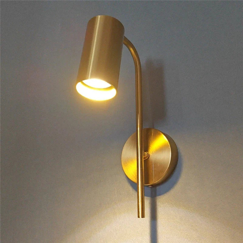 NordicLuxe Gold Wall Lamps Modern | Wall Lamp | Led | metal | 20V | Elegant Wall Illumination