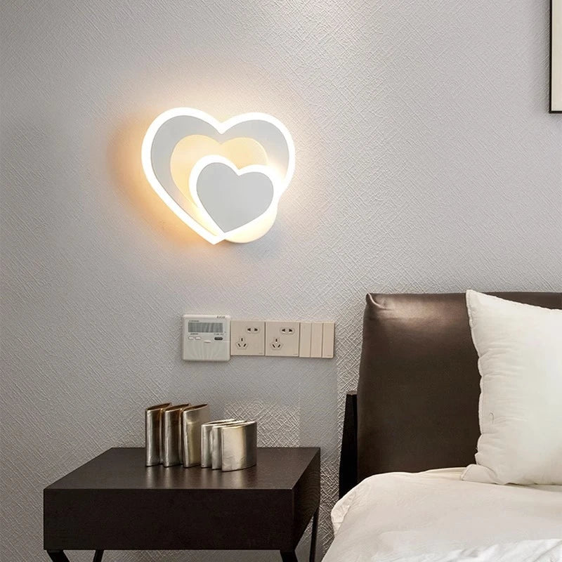 HeartWall Wall Lamp Creative Mood | Wall Lamp | Led | iron | 111V - 240V | Elegant Wall Illumination
