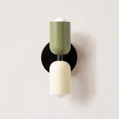 Sleek Duo-Tone Wall Lamp Wall | Wall Lamp | Led | iron/metal | 90V - 260V | Elegant Wall Illumination