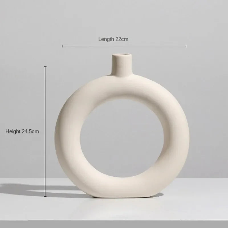 Modern Simple Ceramic Art Vase Dried | Vase | ceramic | Elegant Home Decor
