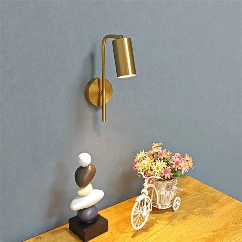 NordicLuxe Gold Wall Lamps Modern | Wall Lamp | Led | metal | 20V | Elegant Wall Illumination