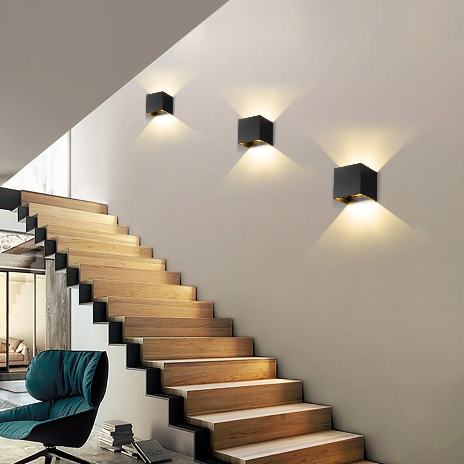 SensorLux Wall lamp with Motion | Wall Lamp | Led | Neutral White | plastic | 5W | 220V - 240V | Elegant Wall Illumination