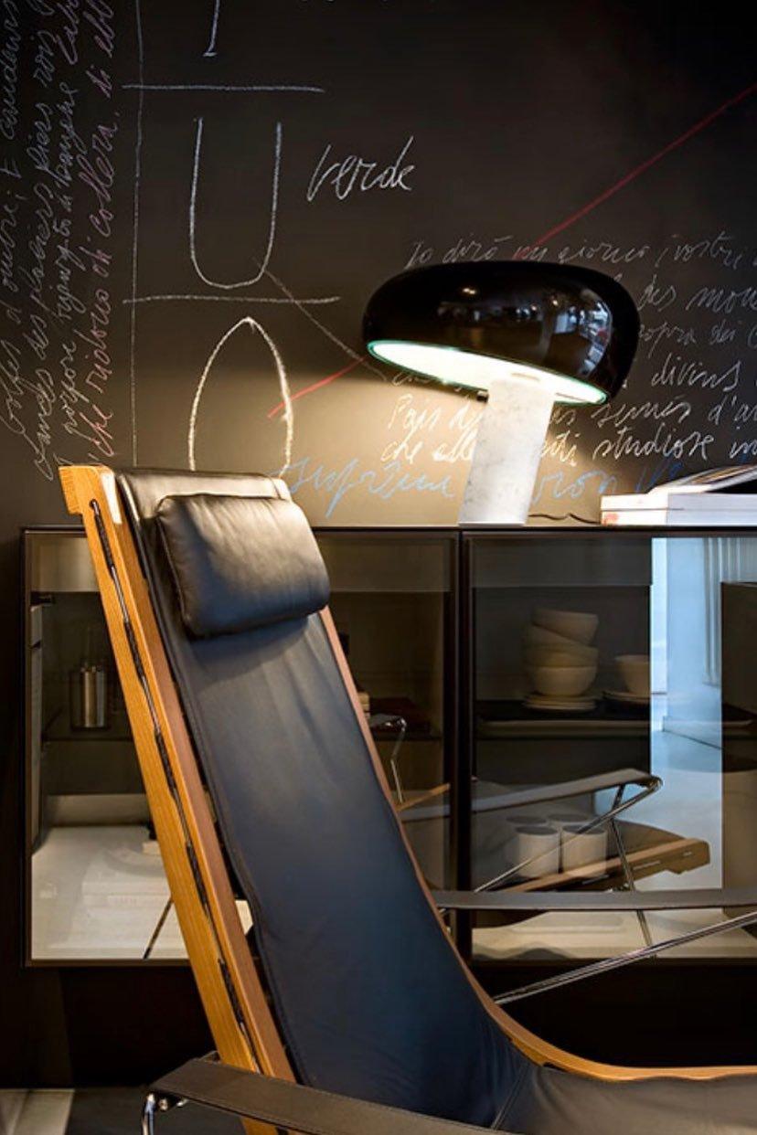 Marble Table Lamp Black | Table Lamp | metal/Marble | 110-240V | Sleek Table Accent