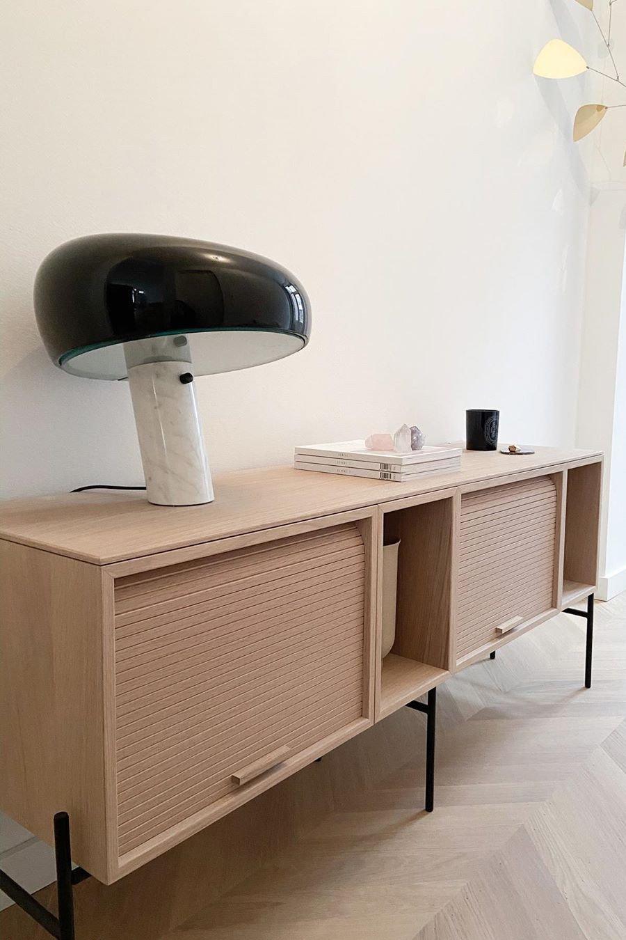 Marble Table Lamp Black | Table Lamp | metal/Marble | 110-240V | Sleek Table Accent