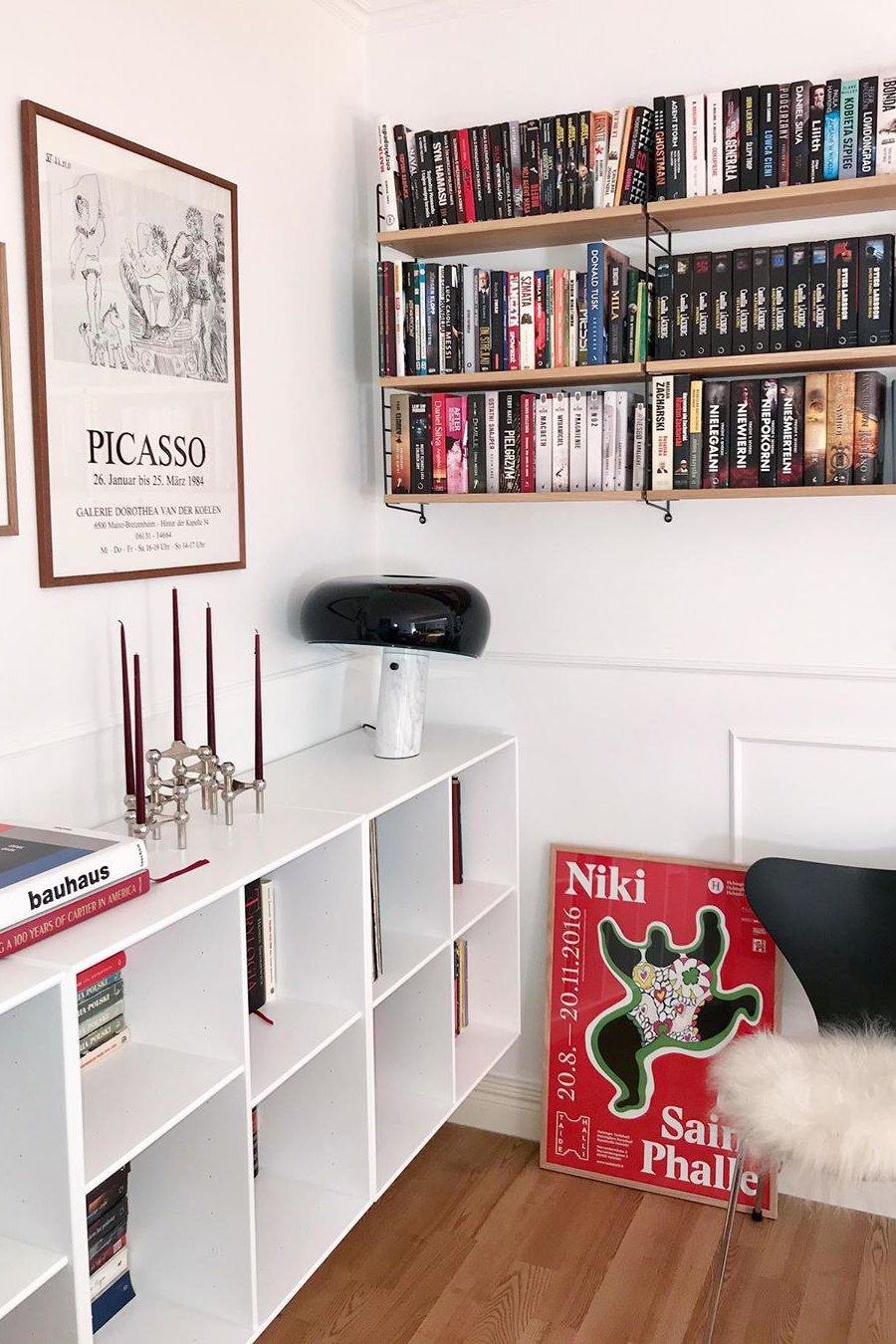 Marble Table Lamp Black | Table Lamp | metal/Marble | 110-240V | Sleek Table Accent