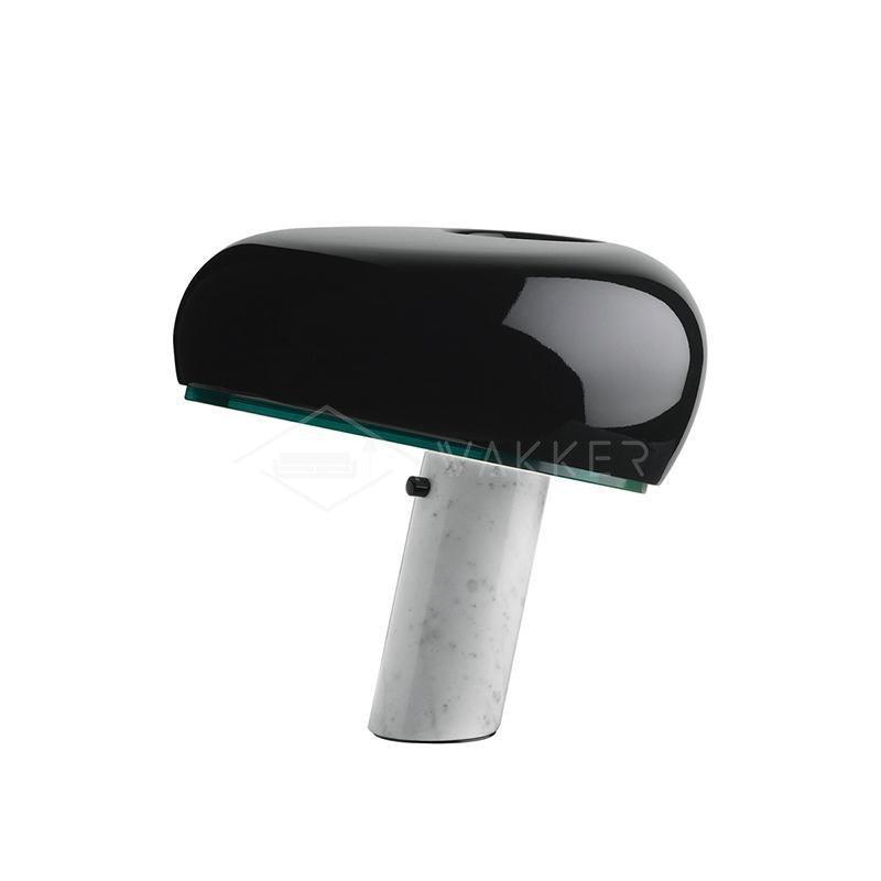 Marble Table Lamp Black | Table Lamp | metal/Marble | 110-240V | Sleek Table Accent