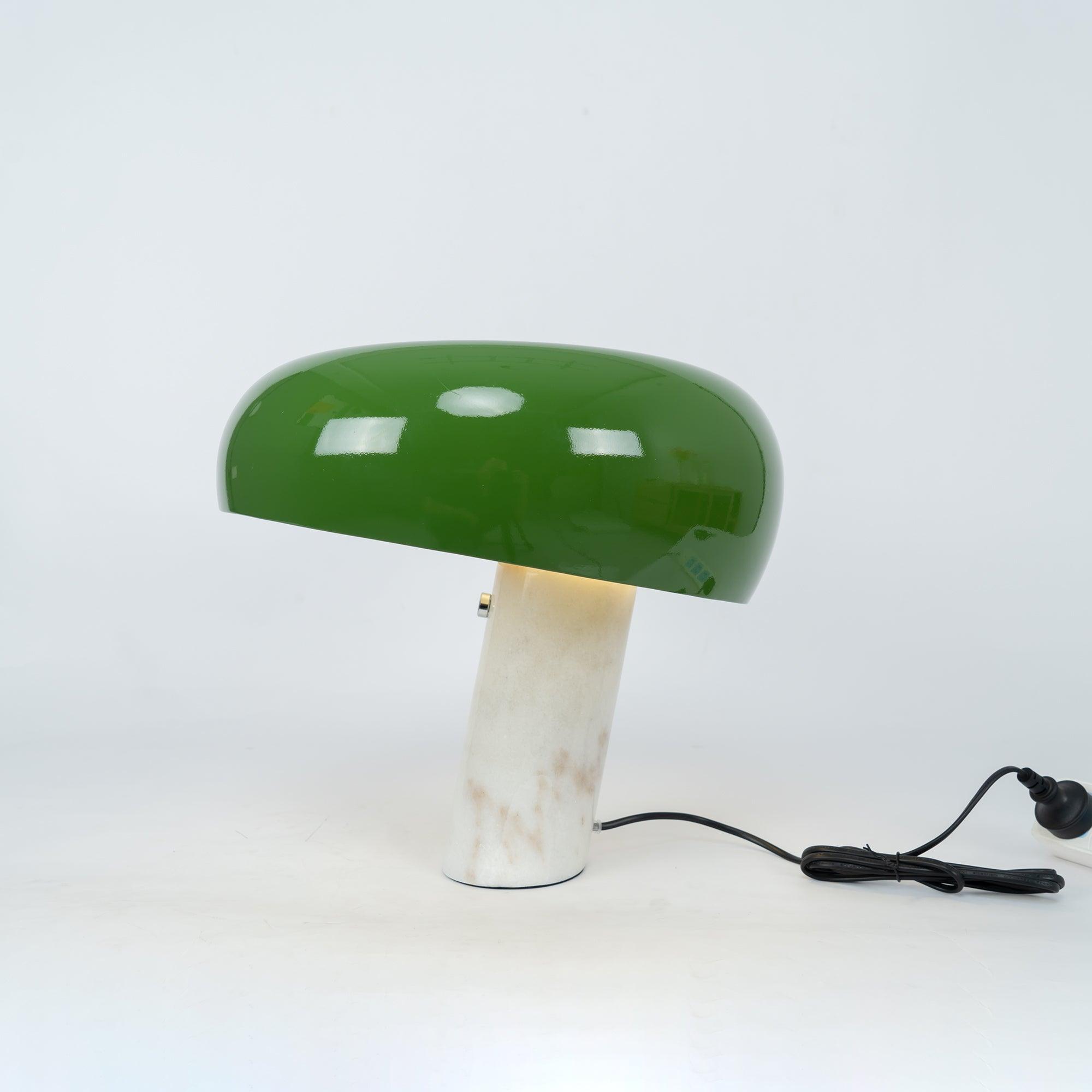 Marble Table Lamp Black | Table Lamp | metal/Marble | 110-240V | Sleek Table Accent