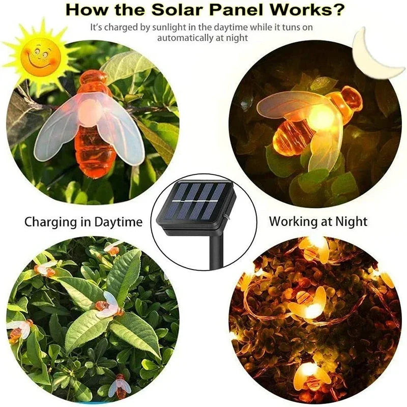 SolarBee Solar Powered String Light | Lighting | Premium Lighting Solution