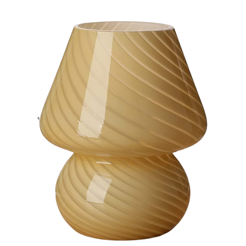 Mushroom Lamp Vintage Glass Night | Lighting | Led | glass | Premium Lighting Solution