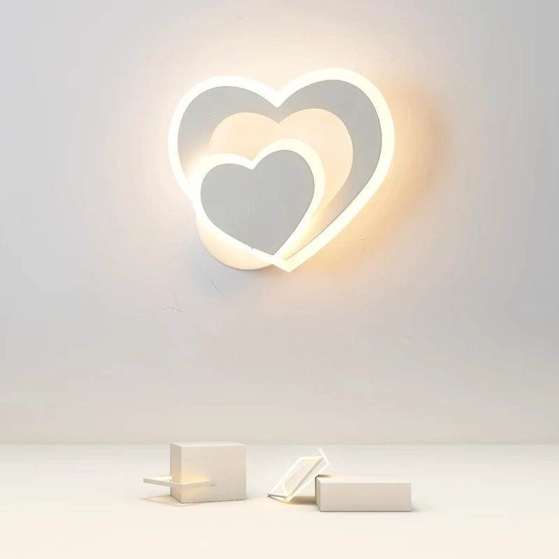 HeartWall Wall Lamp Creative Mood | Wall Lamp | Led | iron | 111V - 240V | Elegant Wall Illumination
