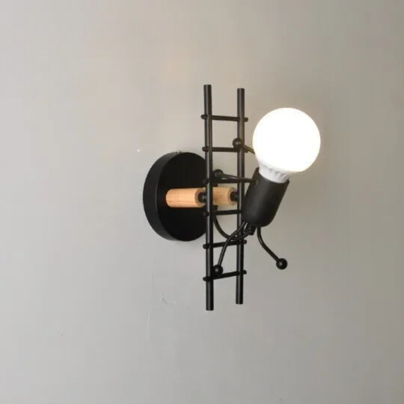 RobotLight Modern Sconce Children's Rooms | Wall Lamp | Led | metal | 85V - 265V | Elegant Wall Illumination