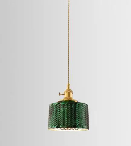 LuminaGlow Vintage Glass Hanging Lamps | Lighting | glass | 90-260V | Premium Lighting Solution