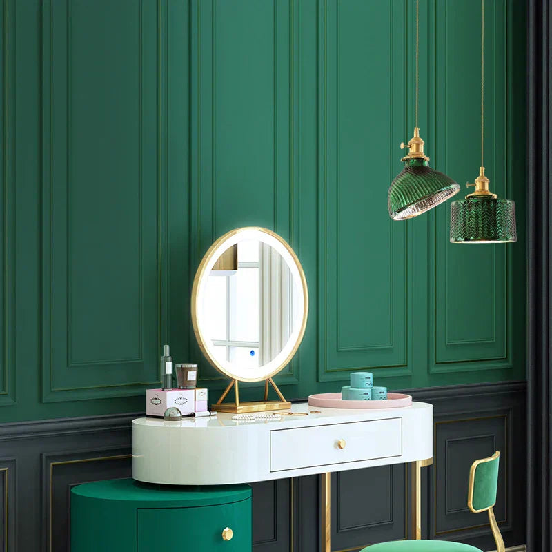 LuminaGlow Vintage Glass Hanging Lamps | Lighting | glass | 90-260V | Premium Lighting Solution