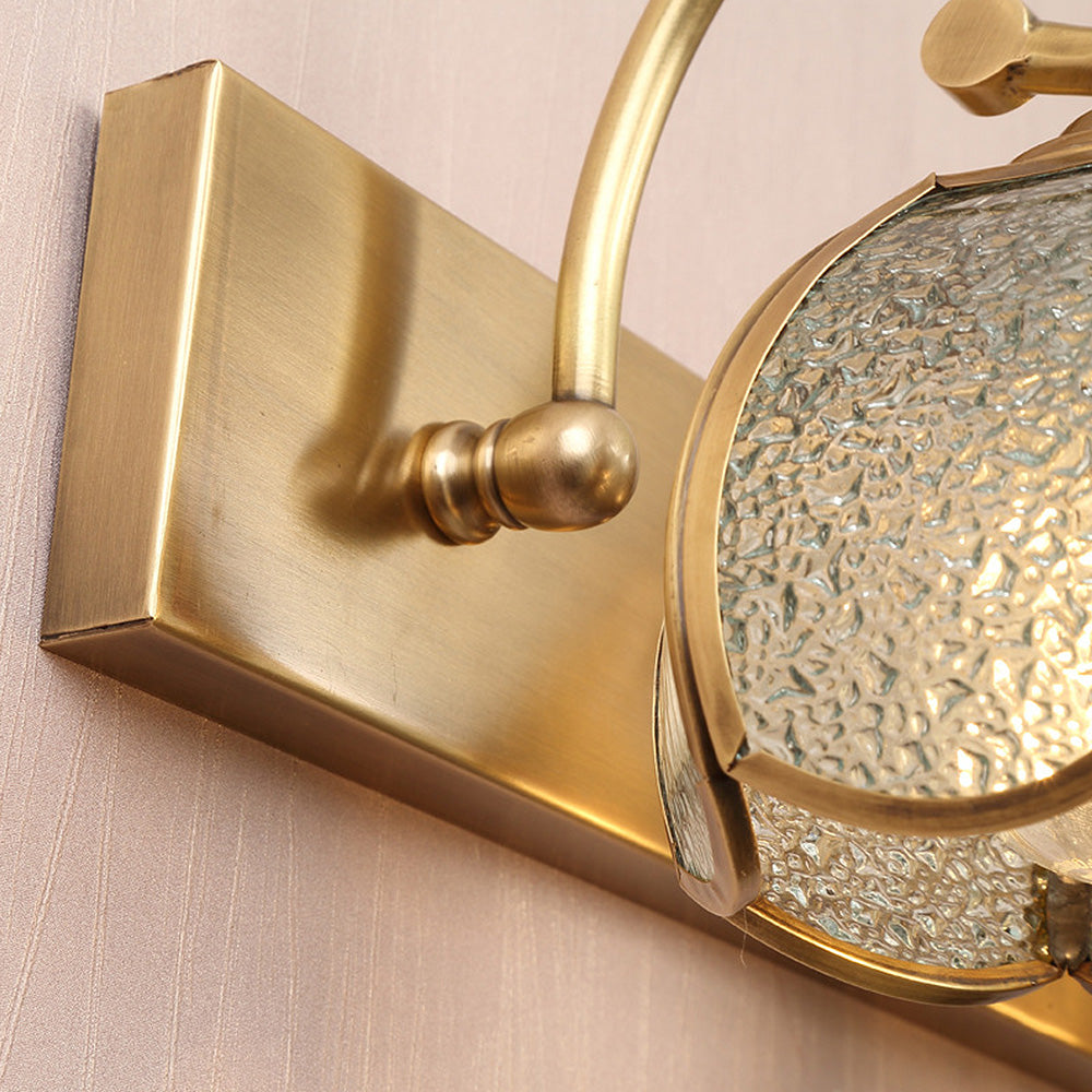 Classic Multi-headed Bathroom Wall Lamp | Wall Lamp | Led | glass | 110V - 120V | Elegant Wall Illumination