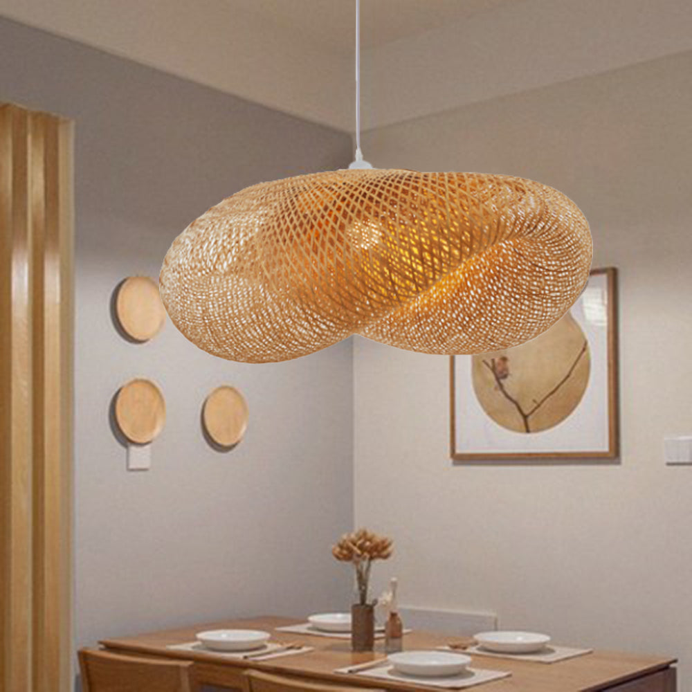 ZenBamboo Hanging Lamp Bulbs made | Lighting | LED | Warm White | 220V | Premium Lighting Solution