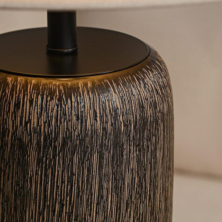 Weathered wooden floor lamp | Floor Lamp | LED | ceramic/metal | 60w | 240v | Stylish Floor Lighting