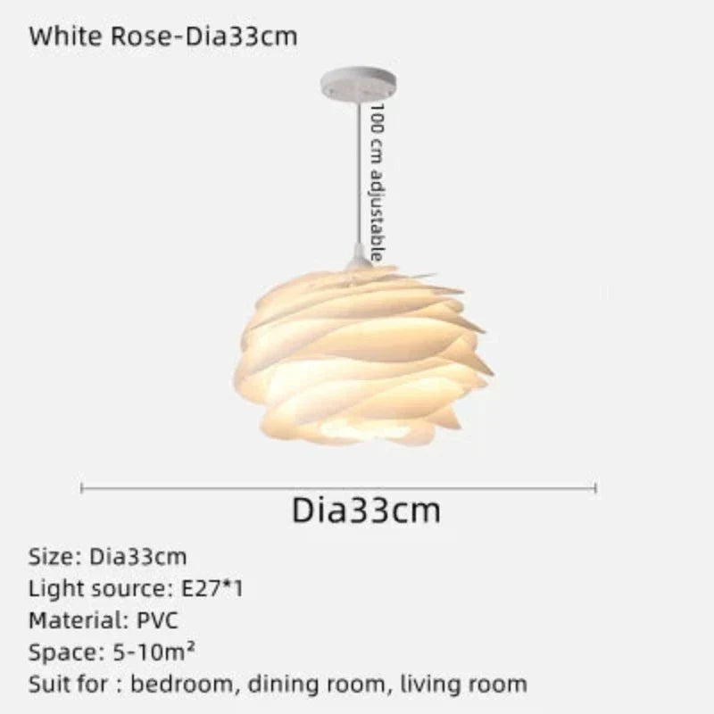 Glass Flower Rosary Ceiling Lighting | Ceiling Light | LED | glass | 90-260V | Modern Ceiling Lighting