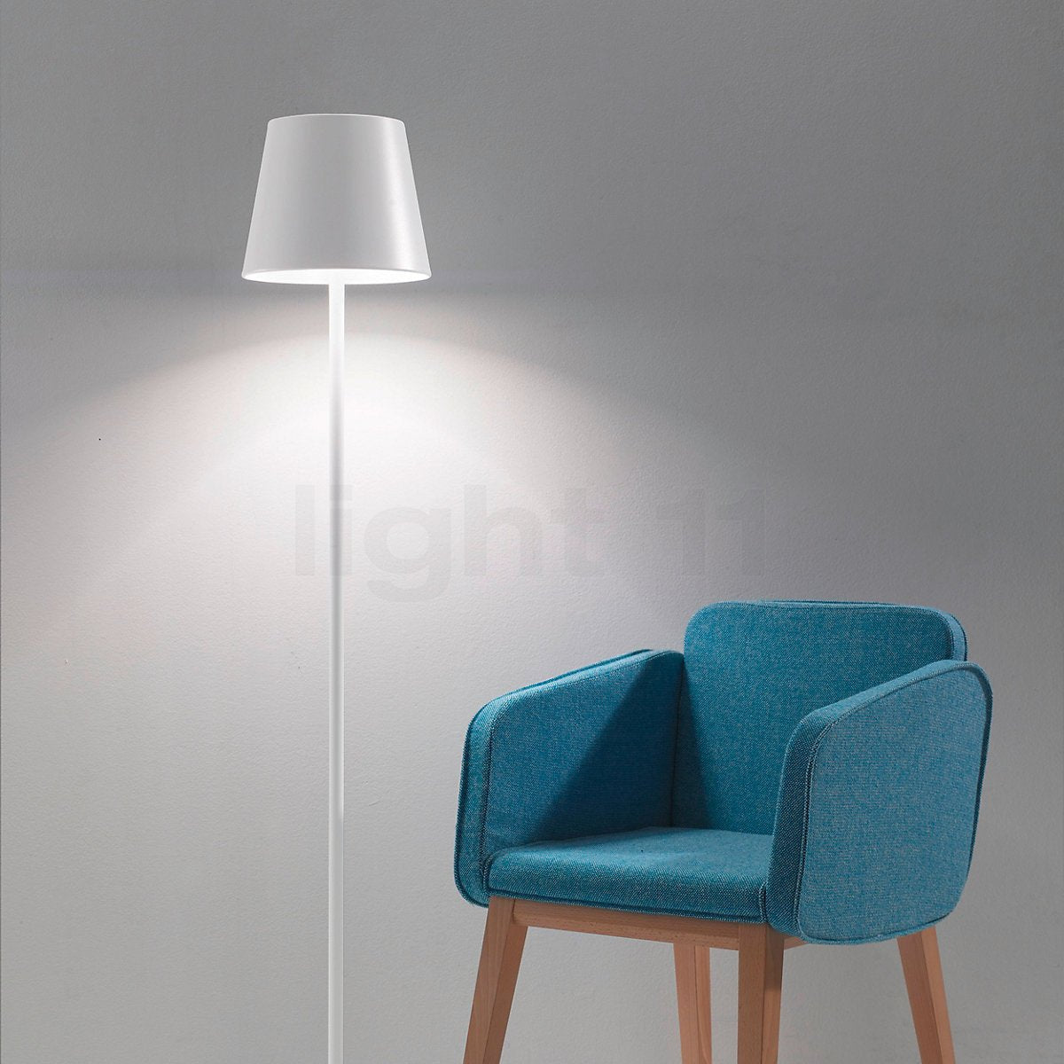 Modern Rechargeable Floor Lamp | Floor Lamp | LED | acrylic/aluminum | Stylish Floor Lighting