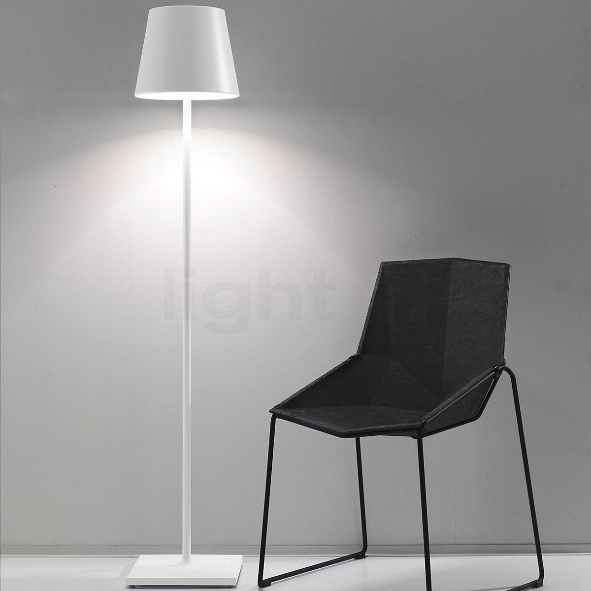 Modern Rechargeable Floor Lamp | Floor Lamp | LED | acrylic/aluminum | Stylish Floor Lighting