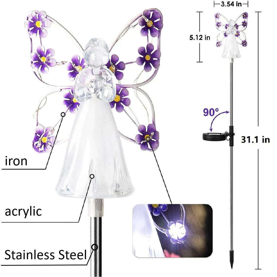 Solar Angel Garden Plug-in Lamps | Lighting | Premium Lighting Solution