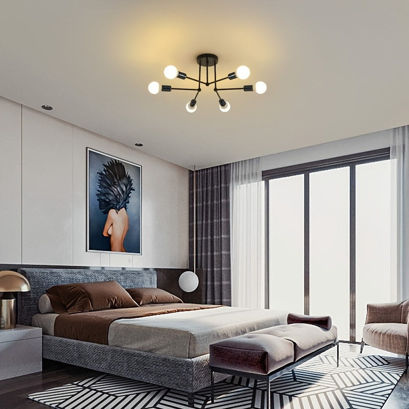 RetroLicht Industrial 6-head Ceiling Lamp | Lighting | metal | Premium Lighting Solution