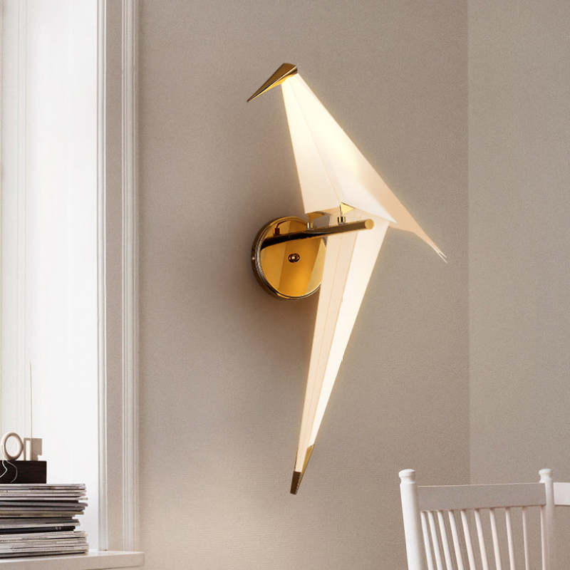 Clifford Design Bird Indoor Wall | Wall Lamp | Led | Metal/Acrylic | Elegant Wall Illumination