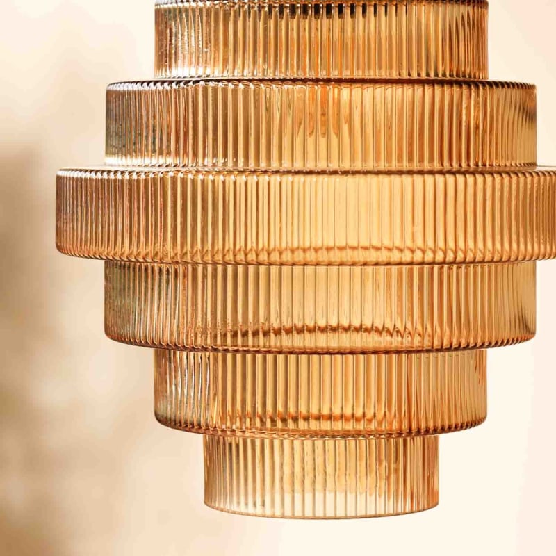 Bottle-shaped Brass Glass Hanging Lamp | Lighting | LED | brass/glass/metal | 40W | 110V-120V | Premium Lighting Solution