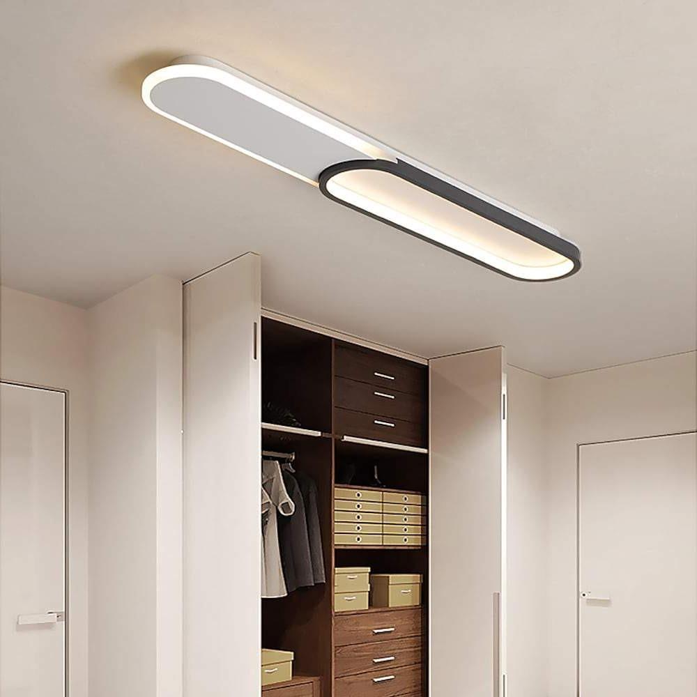 Rectangle Flush Mount Ceiling Light | Ceiling Light | LED | metal | Modern Ceiling Lighting
