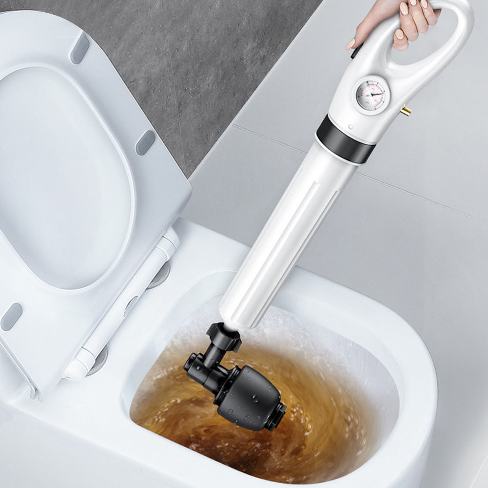 PlungeMax Ultra high pressure toilet unblocker drain blower | By Stopper | ABS | Functional Home Appliance