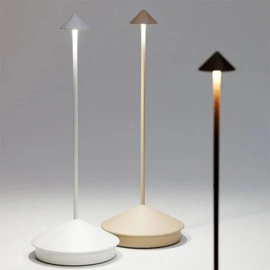 LumiZen™ Minimalist Table Lamp Waterproof | Table Lamp | LED | Aluminum/polycarbonate | 2.2W | Sleek Table Accent