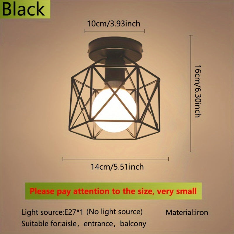 NordicLight Black Iron Ceiling Lamp | Lighting | Premium Lighting Solution
