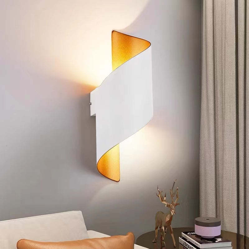 Modern Wall Lamp, Spiral, Indoor, | Wall Lamp | Led | metal | 110V - 240V | Elegant Wall Illumination