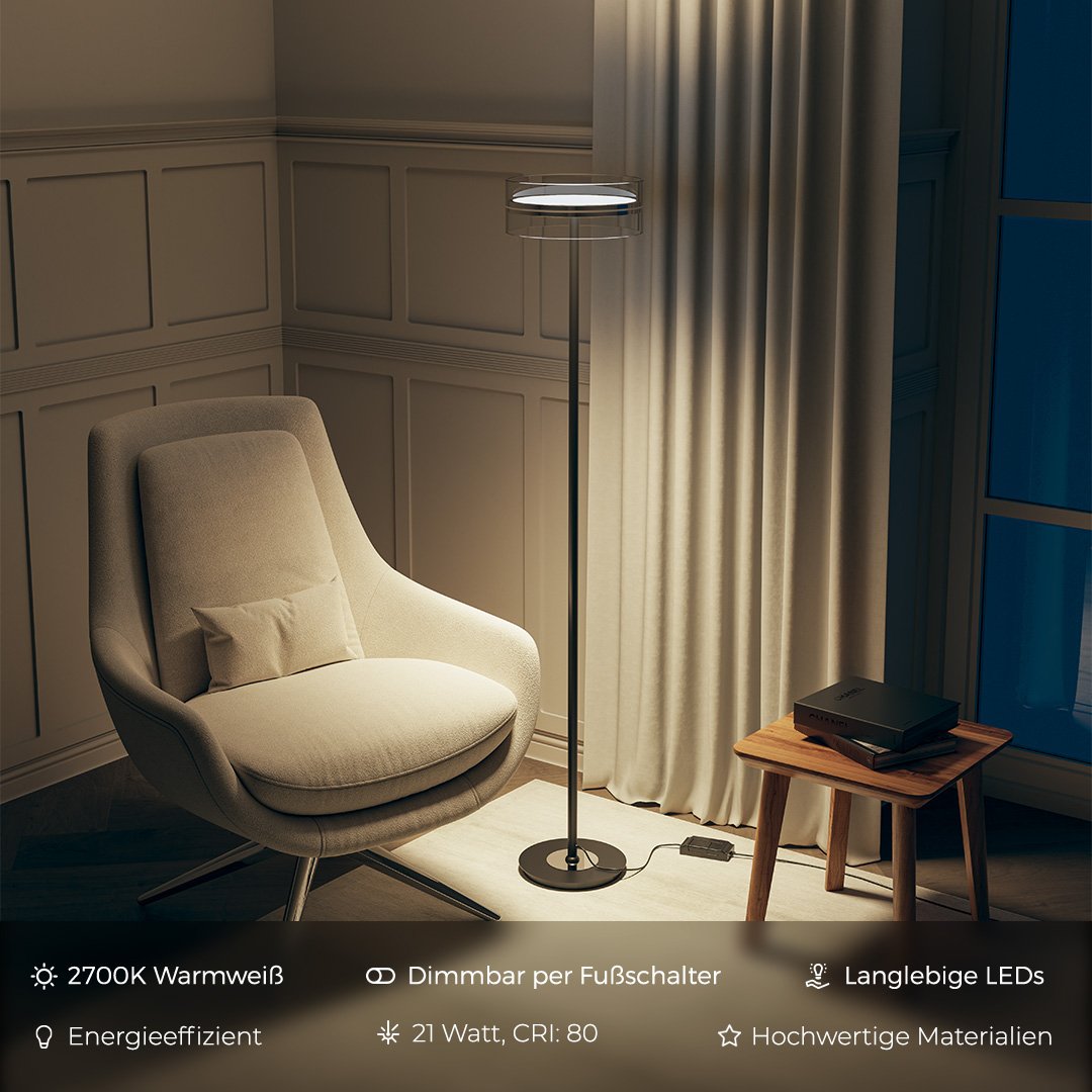 ZEPHYR Standing Lamp | Floor Lamp | Stylish Floor Lighting
