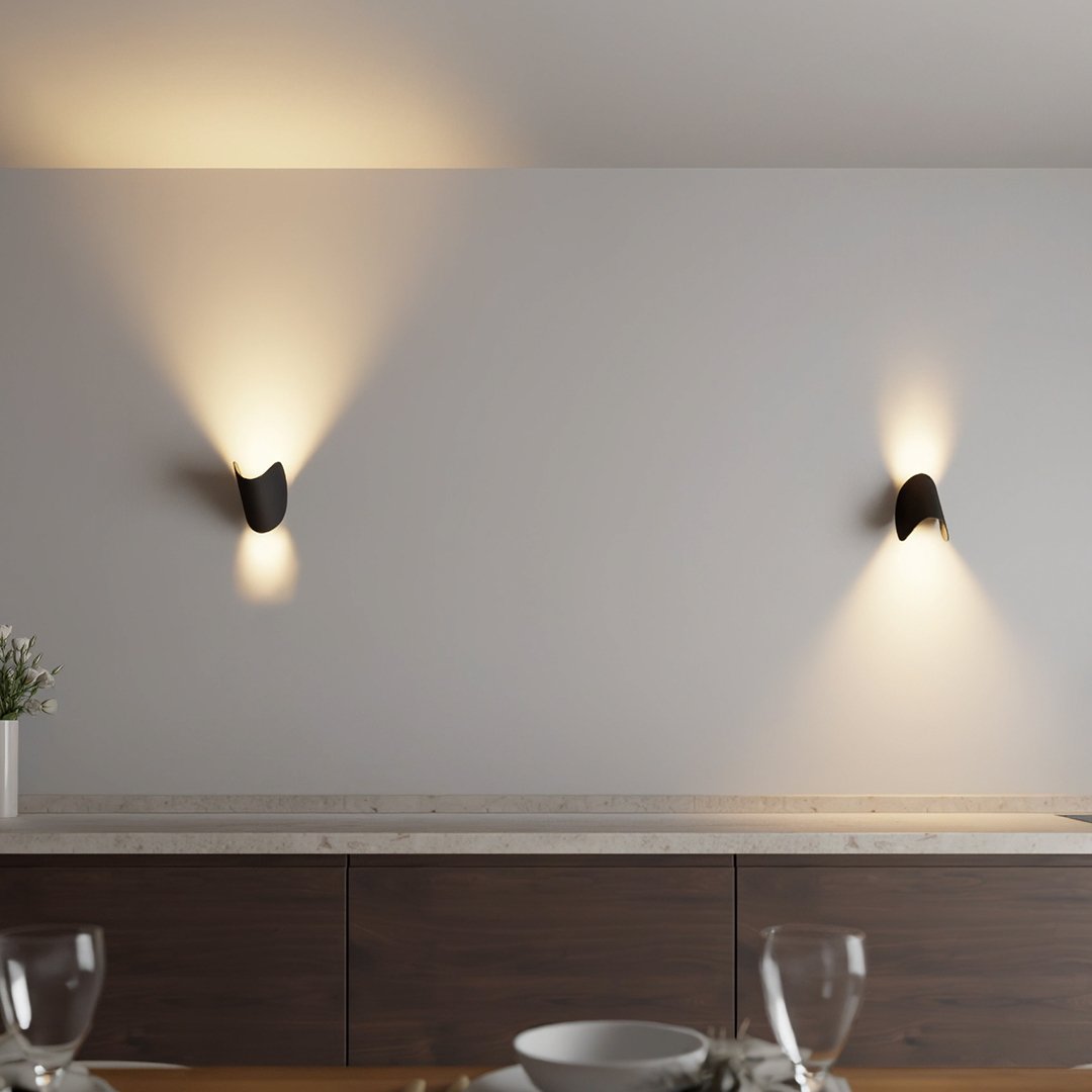 LumenTwist Wall lamp | Wall Lamp | Led | aluminum | 220V - 240V | Elegant Wall Illumination