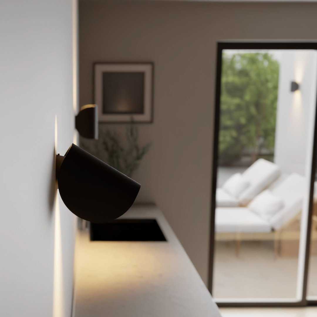 LumenTwist Wall lamp | Wall Lamp | Led | aluminum | 220V - 240V | Elegant Wall Illumination