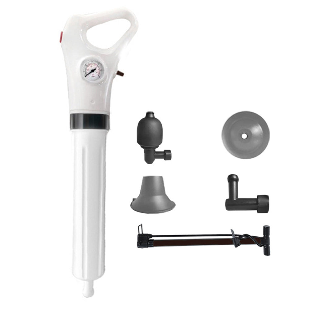 PlungeMax Ultra high pressure toilet unblocker drain blower | By Stopper | ABS | Functional Home Appliance