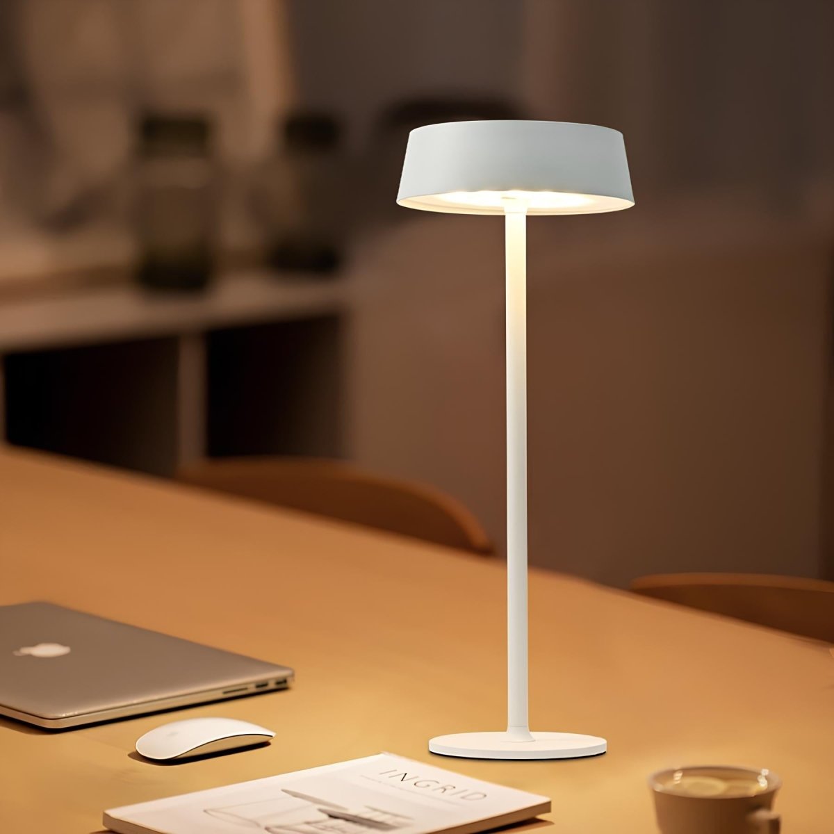 SlimLux Dimmable Modern Table Lamp | Table Lamp | Iron | 3W | Sleek Table Accent