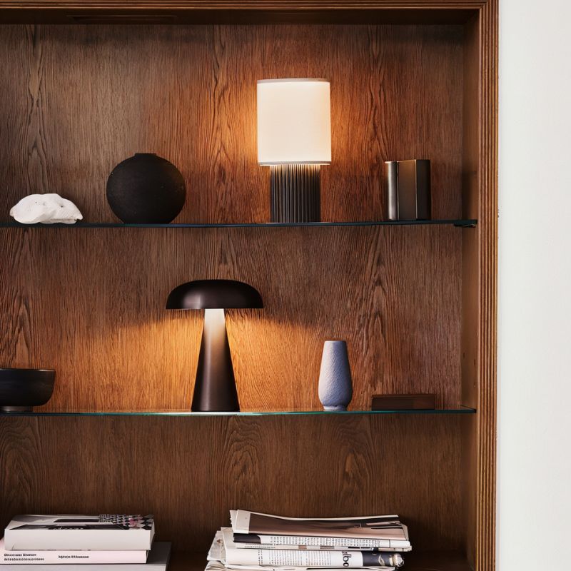 Nyverra Minimalist Table Lamp | Table Lamp | LED | Iron | Sleek Table Accent